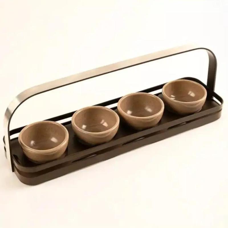 مزه خوری ۴ خانه چینی از برند bvkمدلvk452214