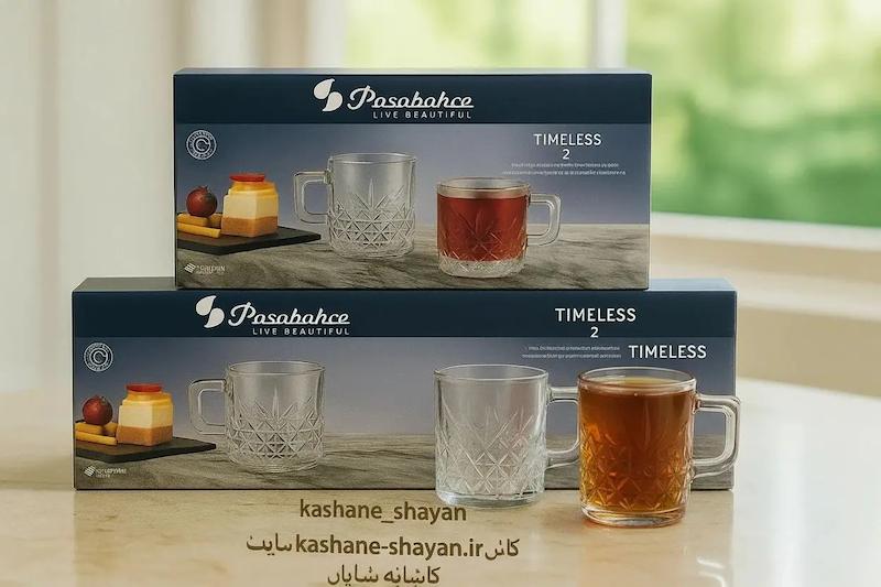 فنجان دسته دار مدل تایملس پاشاباغچه55452