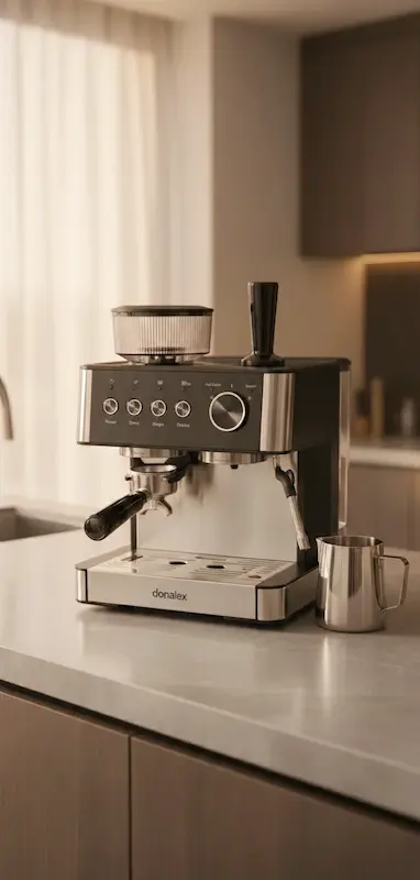 اسپرسوساز وآسیاب دونالکس مدل DN-465T