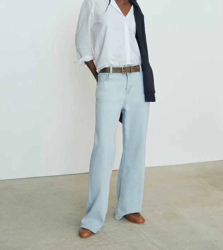 جین WIDE LEG اچ اند ام