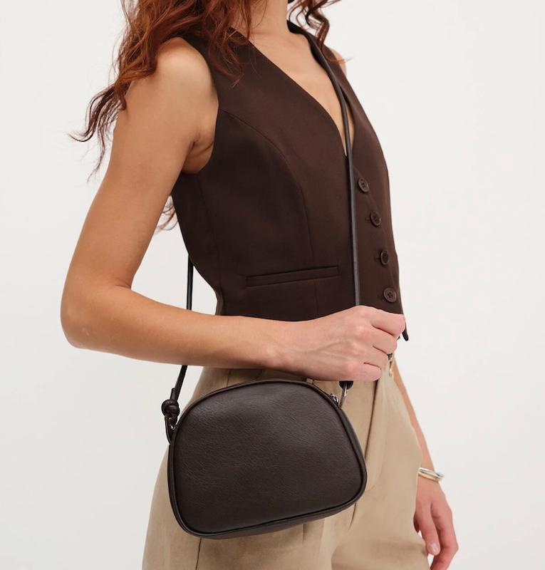 کیف قهوه ای سوخته ترک