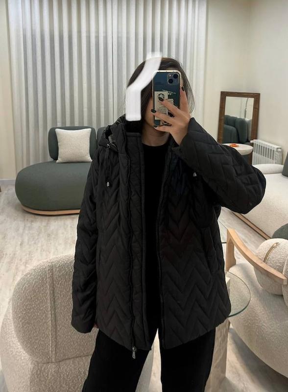 کاپشن Noir Crest Jacket