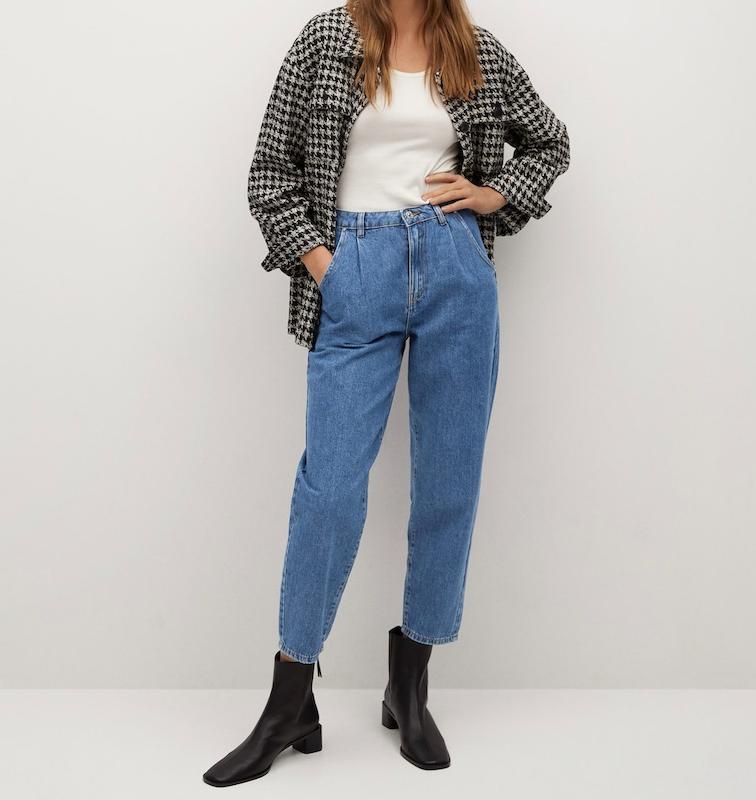 شلوار جین آبی منگو