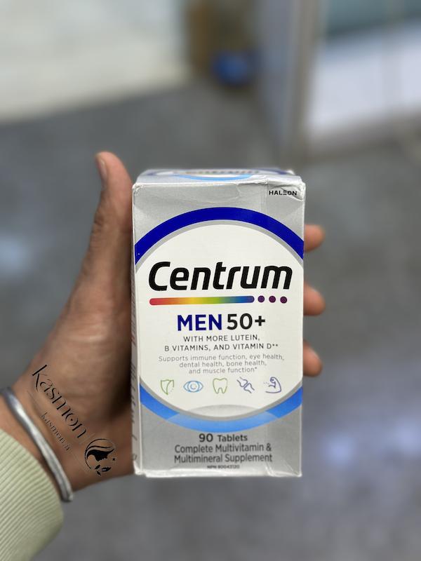 مولتی ویتامین سنتروم اقایان+50 Centrum Men 