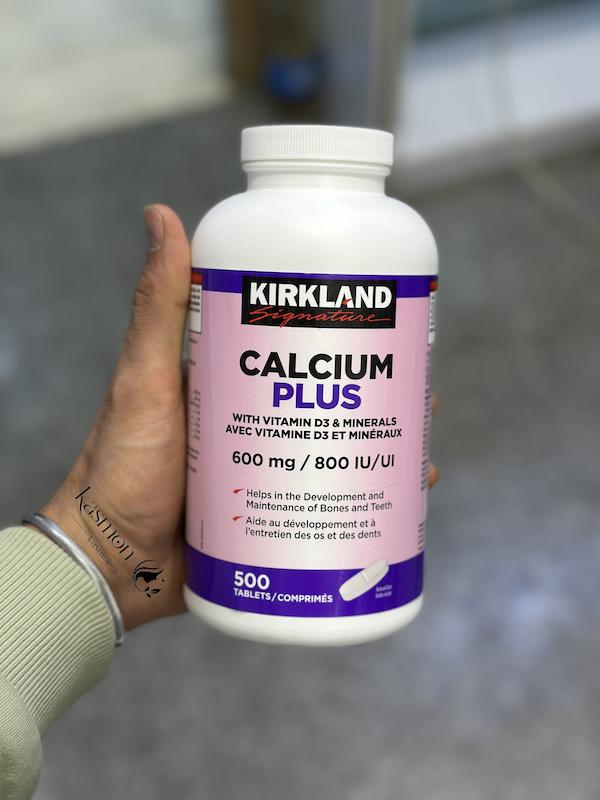 کلسیم پلاس کرکلند KIRKLAND SIGNATURE CALCIUM PLUS