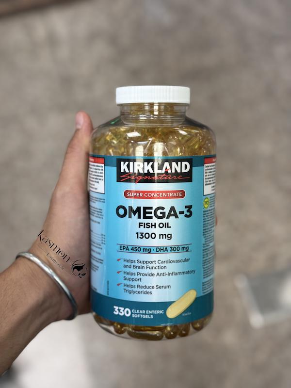 امگا۳ فوق‌تراکم کرکلند سیگنچر – Kirkland Super Concentrate Omega-3 