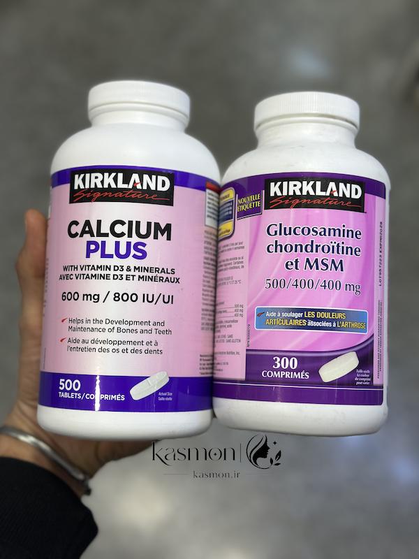 قرص گلوکزآمین کندرویتین و ام اس ام کرکلند  Kirkland Glucosamine Chondroitin & MSM