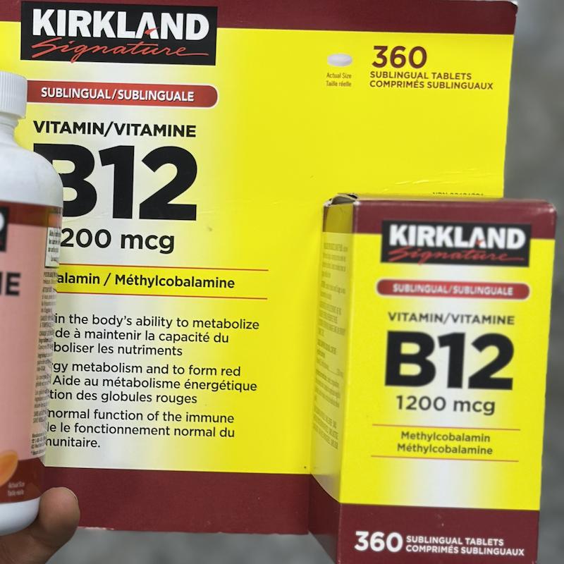 ویتامین B12 کرکلند سیگنچر – Kirkland Vitamin B12