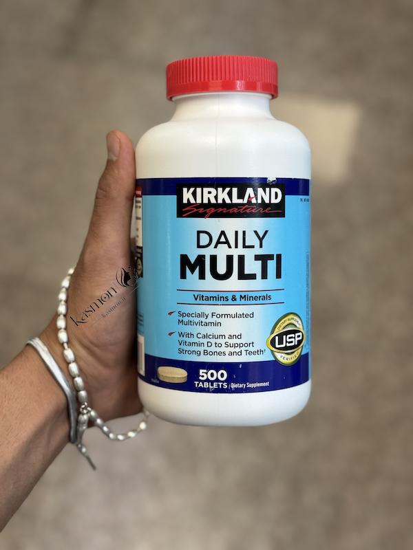  مولتی ویتامین روزانه کرکلند سیگنچر – KIRKLAND Daily Multi 500Tab