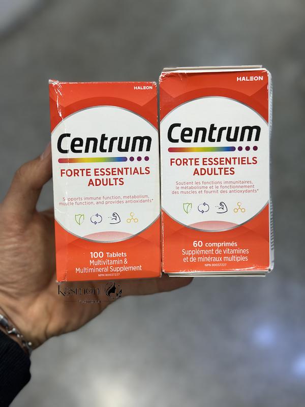  مولتی ویتامین سنتروم فورت اسنشیال  Centrum Forte Essentials