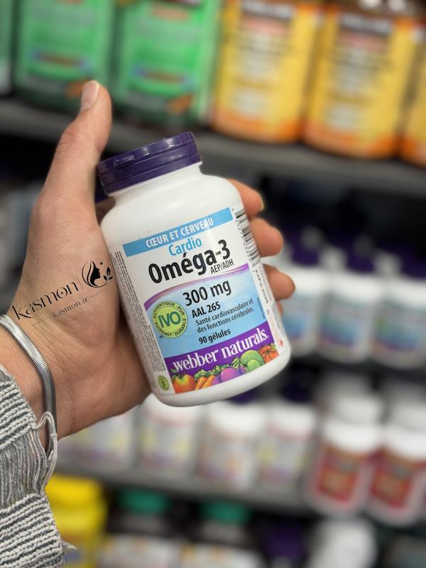  امگا ۳ وبر نچرال cardio 300 mg