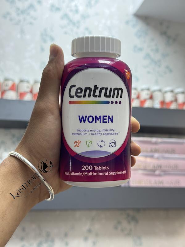  مولتی ویتامین سنتروم زنانه Centrum(200 عددی)