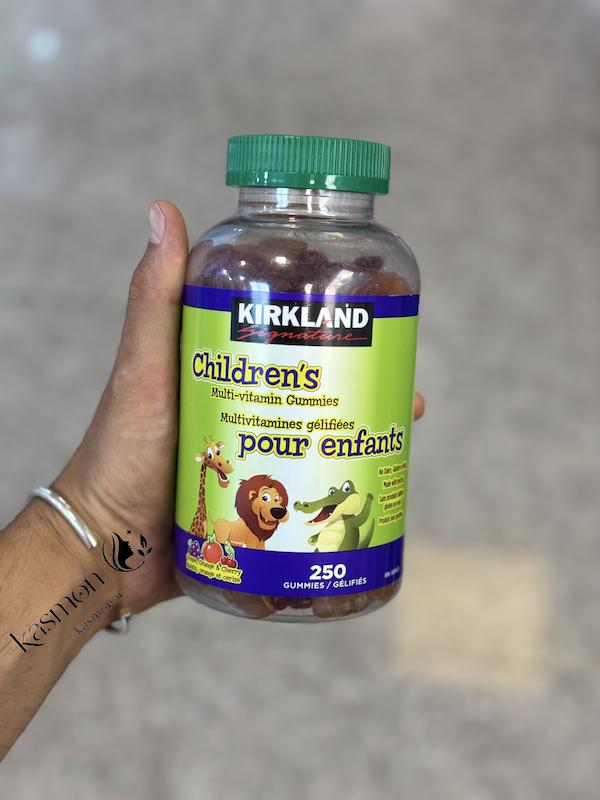  مولتی ویتامین پاستیلی مخصوص کودک کرکلندKirkland