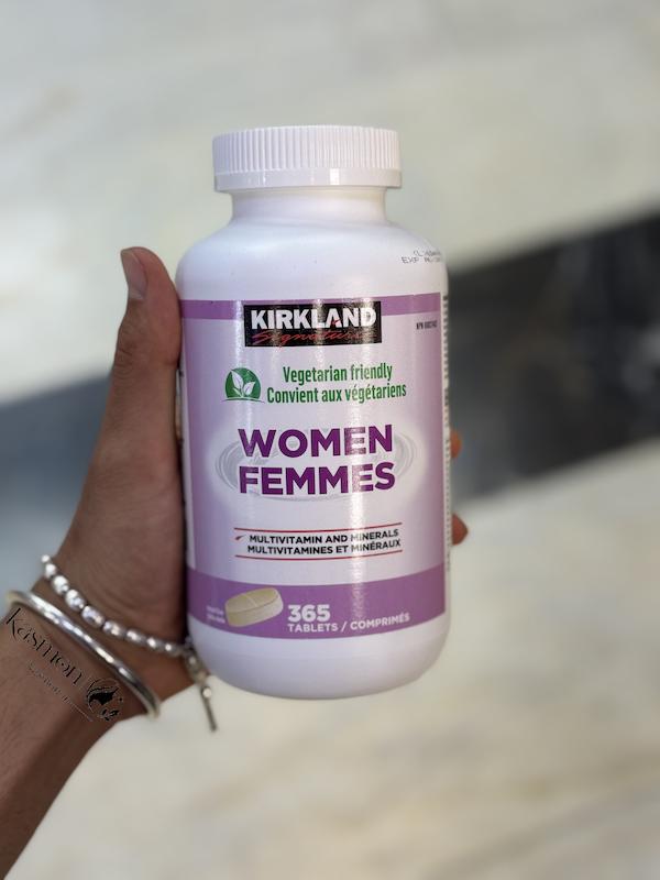 مولتی ویتامین بانوان Kirkland Women