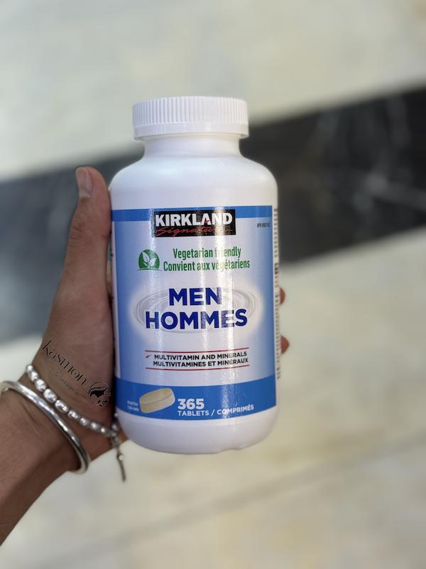  مولتی ویتامین من هومس کرکلند  KIRKLANS MEN HOMMES