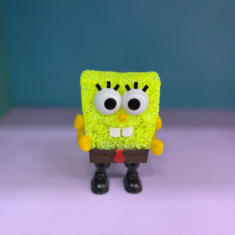 چراغ خواب سیلیکونی باب اسفنجی