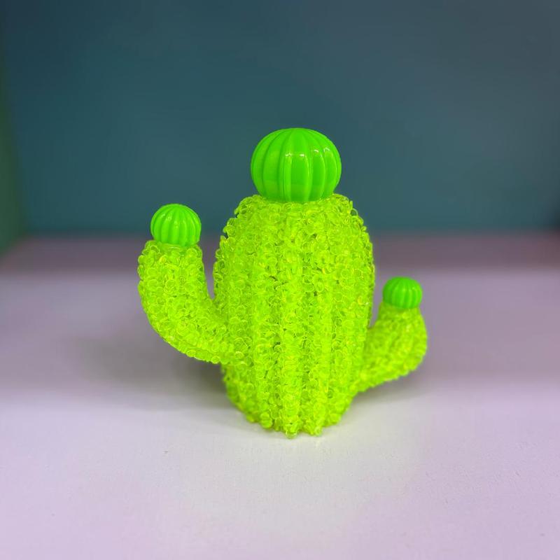 چراغ خواب سیلیکونی کریستالی کاکتوس