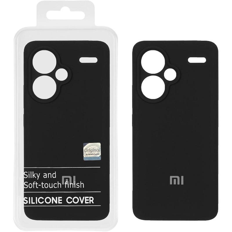 قاب سیلیکونی   Xiaomi Redmi Note 13 Pro Plus  - مشکی اورجینال