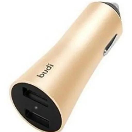 شارژر فندکی 24 وات بودی مدل Budi M8J618 با خروجی USB