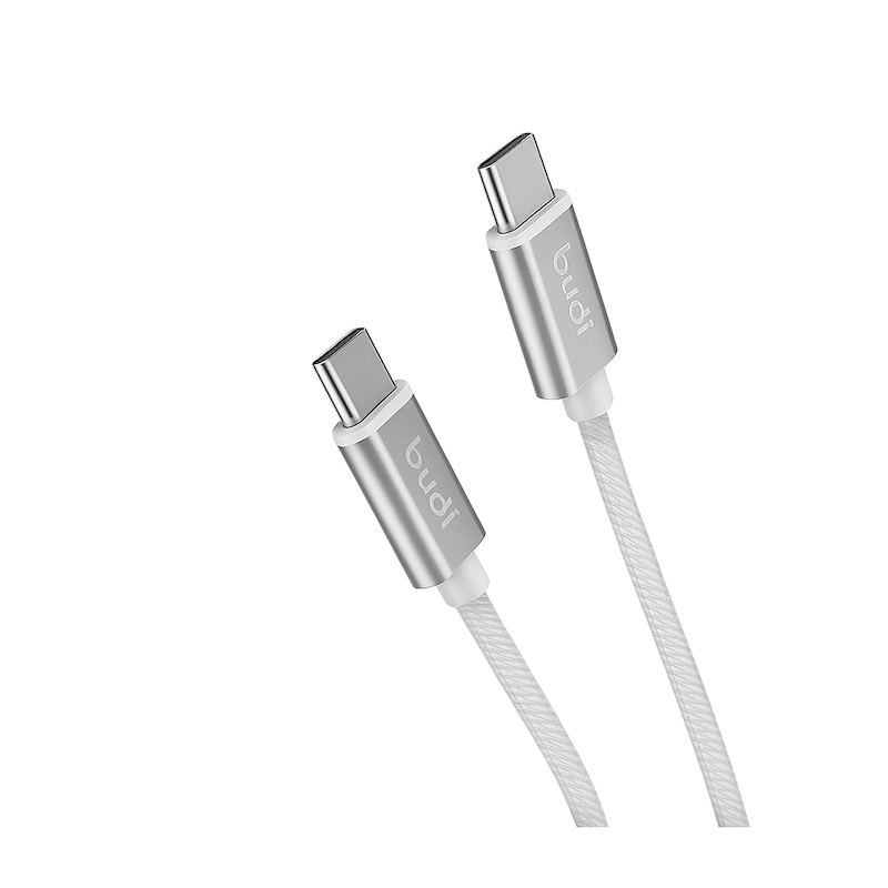 کابل شارژ سریع budi Type-C to Type-C