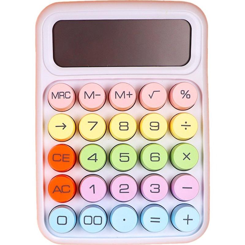 ماشین حساب فانتزی  دکمه رنگی مدل 817.RZ