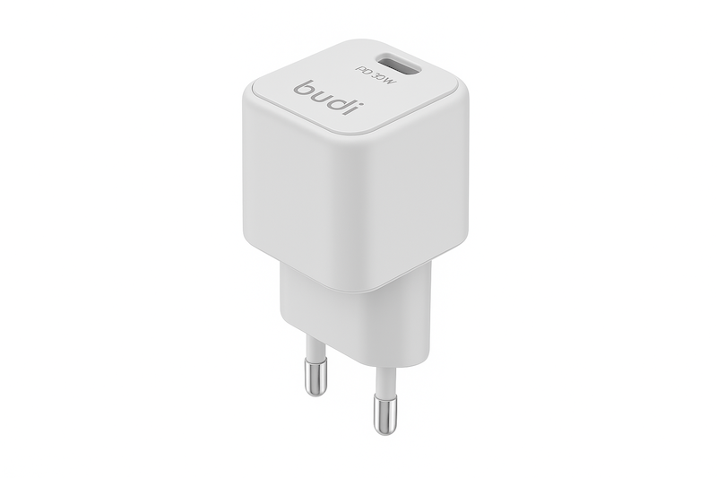 شارژر دیواری Budi 33W USB-C PD Mini GaN
