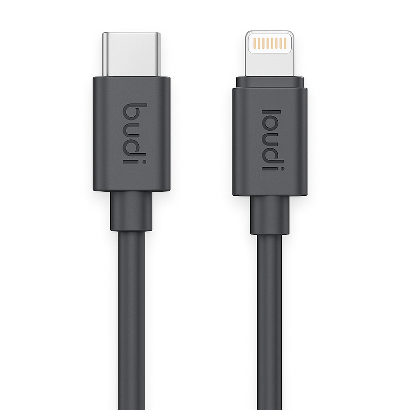 کابل شارژ و انتقال داده Budi مدل: Type-C به Lightning