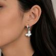 گوشواره پروانه آویز استیل