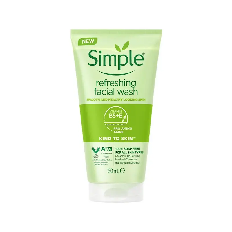 ژل شستشوی صورت مدل رفرشینگ سیمپل 150 ml