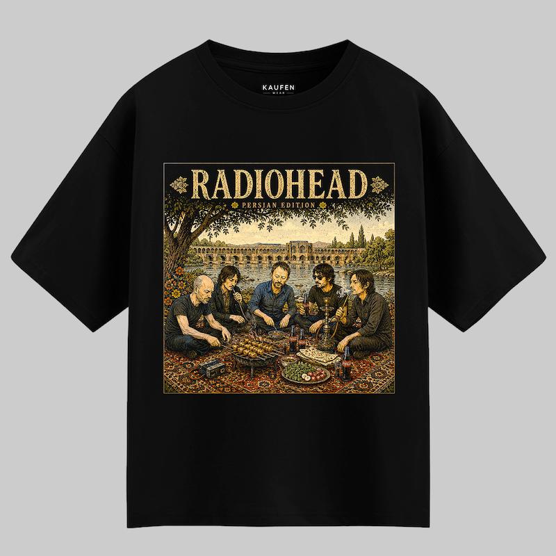 تیشرت Radiohead Persian Edition