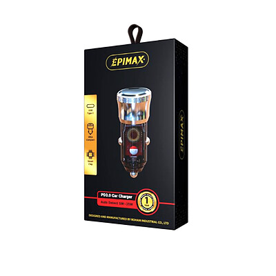 شارژر فندکی مدلEU- 107 اپیمکس EPIMAX 