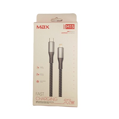 کابل شارژر  M15 PD  مکس MAX   طول 1 متر