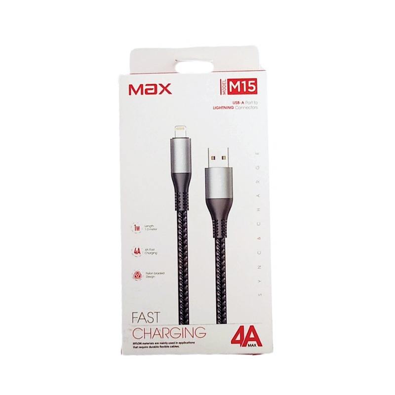 کابل شارژر  M15 IP  مکس MAX طول 1 متر