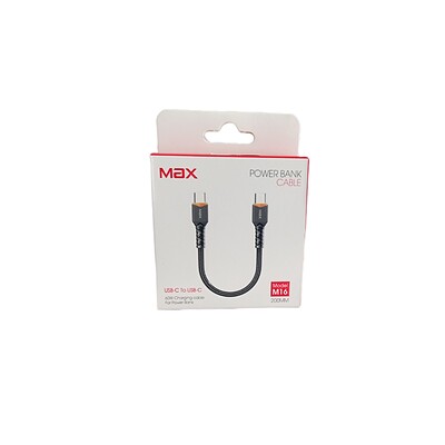 کابل پاوربانکی  M16 C- C  مکس MAX طول 20 سانتی متر