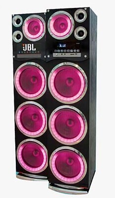 اسپیکر جی بی ال JBL  مدل 3500 بلوتوثی قدی رم و فلش خور + ورودی میکروفون و ریموت کنترل   