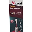 کابل شارژ وی اسمارت V-SMART مدل 62-VS-61 تایپ سی طول 1 متر