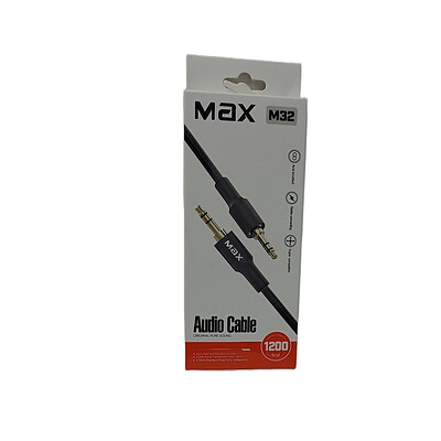 کابل AUX مکس MAX مدل M32 طول 120سانتیمتر