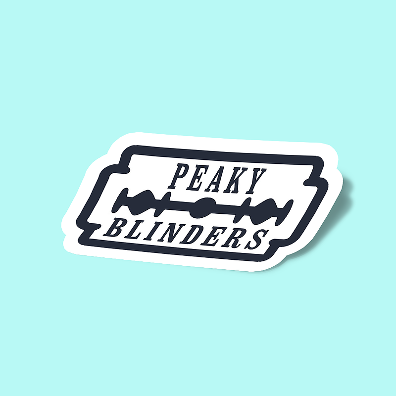 استیکر Peaky Blinders Razor Blade