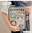 کیف شفاف lucky day