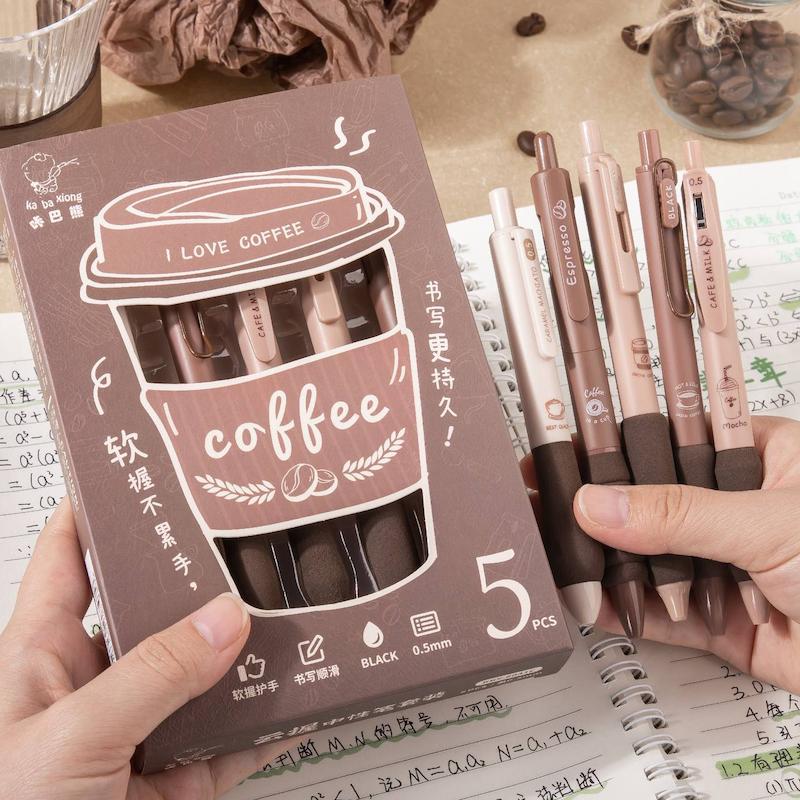 پک خودکار 5 تایی موکا