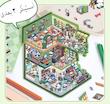 استیکر سه بعدی خانه سازی طرح 111