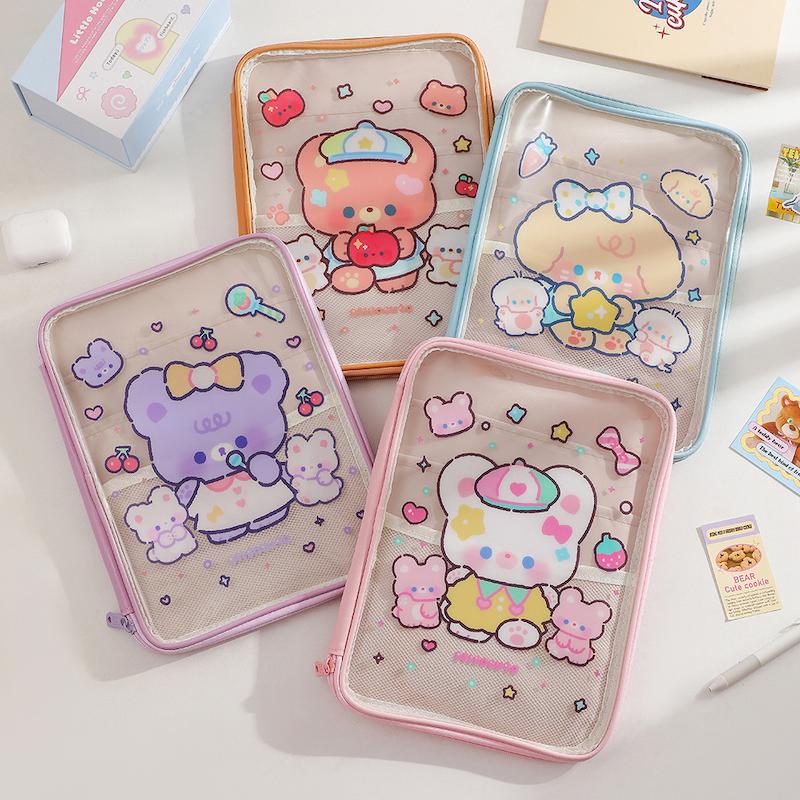 کیف شفاف طرح hisocute
