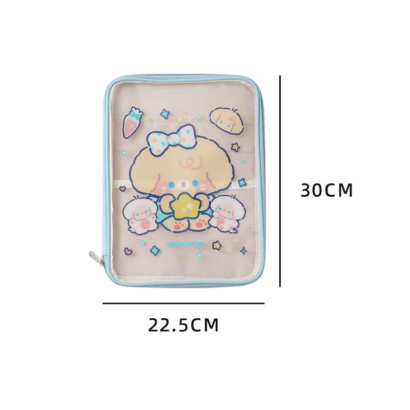 کیف شفاف طرح hisocute