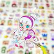 پک استیکر 96 برگ baby there