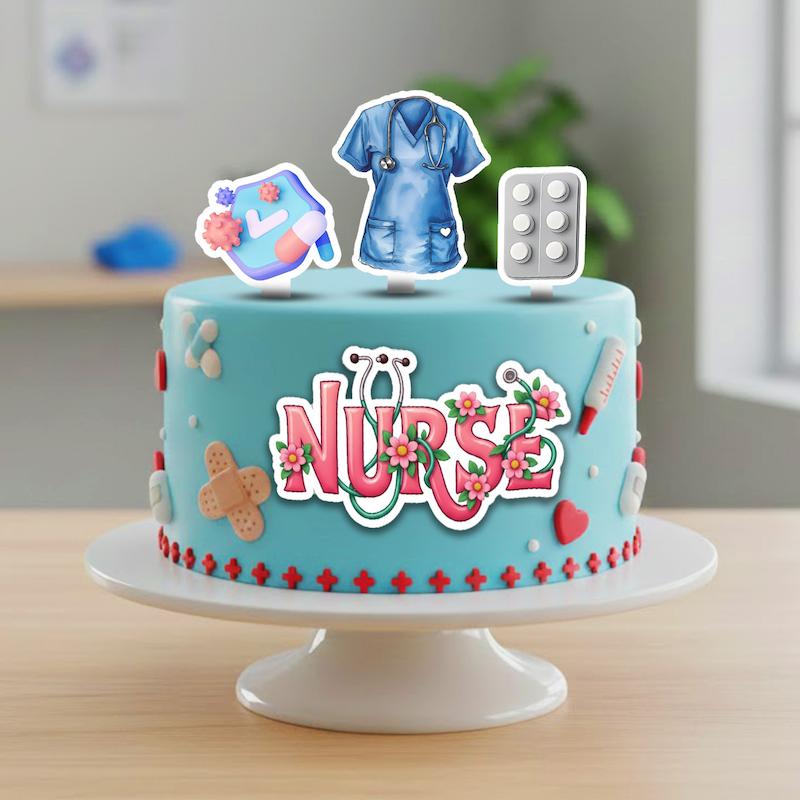 تاپر کیک روز پرستار