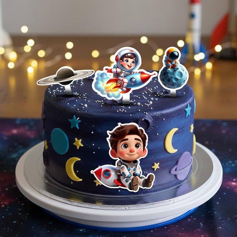 تاپر کیک فضانورد | فانتزی، هیجانی و ضدآب