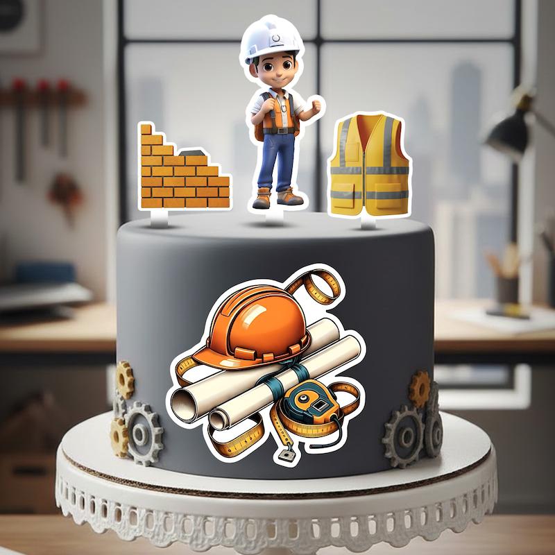 تاپر کیک مهندس | مناسب روز مهندس و تقدیر