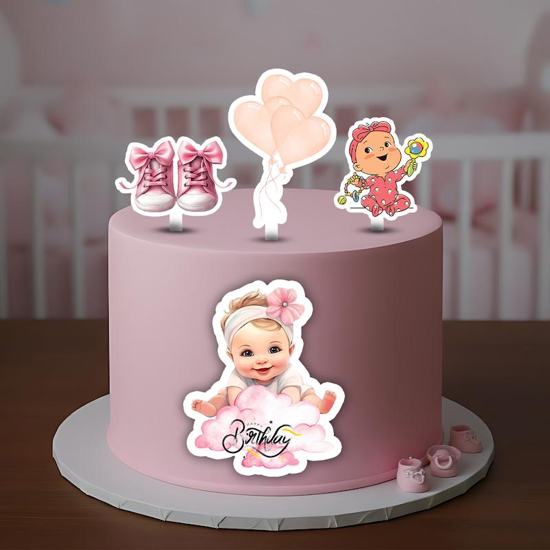 تاپر کیک نوزادی | لطیف، احساسی و ضدآب