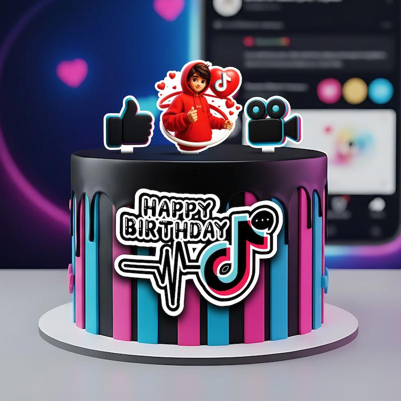 تاپر کیک تیک‌تاک | ترندی، مدرن و ضدآب