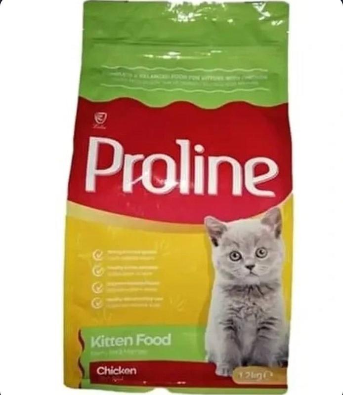 غذای خشک بچه گربه پرولاین (proline) 1200gr